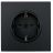 Розетка 1-мест. с/з ПБТ СП ZIMA IP20 16А безвинт. зажим черн. бархат LEZARD 704-4288-122BQC