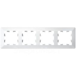 Рамка 4-м AtlasDesign Air лотос/дым. бел. SE ATN221304