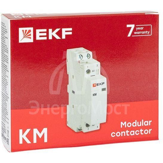 Контактор модульный КМ 25А 2NC (1 мод.) PROxima EKF km-1-25-02