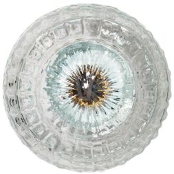 Светильник НББ 64-60-080 &amp;quot;Гранат&amp;quot; d150 1х60Вт E27 IP20 прозр./корпус прямой бел. Элетех 1005100178