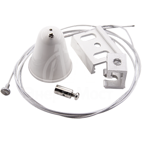 Комплект подвеса с тросом 1.5м белый VARTON V4-R4-00.0006.TRK-0001