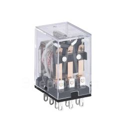 Реле промежуточное JZX-22F(D) 3 конт. с инд. LED 5А 12В DC CHINT 285364