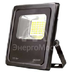 Прожектор светодиодный Elementary 10Вт IP65 6500К черн. Gauss 613100310