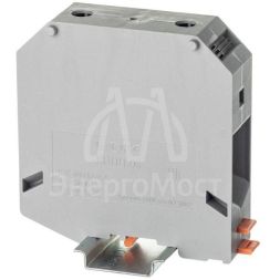 Клемма проходная винтовой зажим 2 точки подключения 95кв.мм сер. DKC KRUH-95