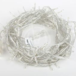 Гирлянда светодиодная &amp;quot;Нить&amp;quot; 10м 96LED 24В IP44 тепл. свет ( без трансформатора  Б0041911) ЭРА Б0041905