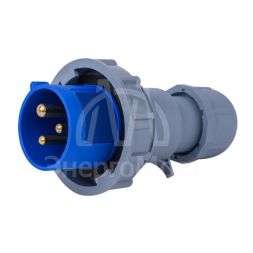 Вилка переносная 2Р+РЕ 32А 220В IP67 ВП-103 DEKraft 26107DEK