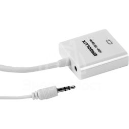 Переходник VGA-HDMI+AUX ELX-VA01P-HDMI комплект пластик пакет бел. Ergolux 15297