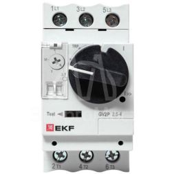 Выключатель автоматический для защиты двигателя GV2P 2.5-4А EKF gv2pm-4