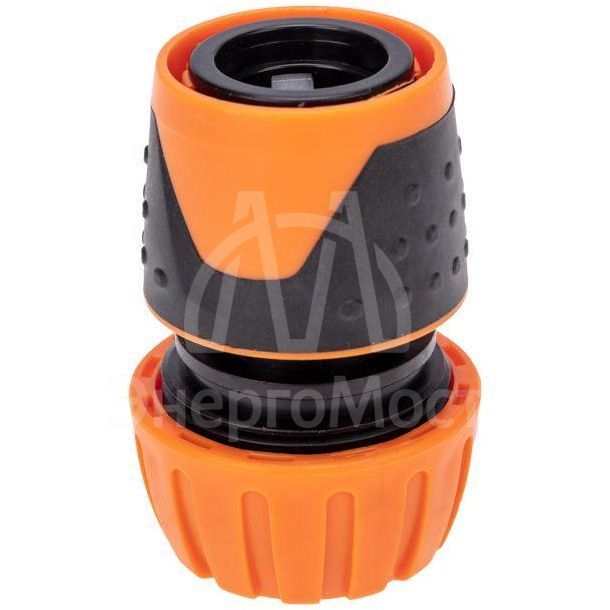 Коннектор для шланга быстросъемный с автостопом 3/4дюйма ЧЕТЫРЕ СЕЗОНА 62-0217