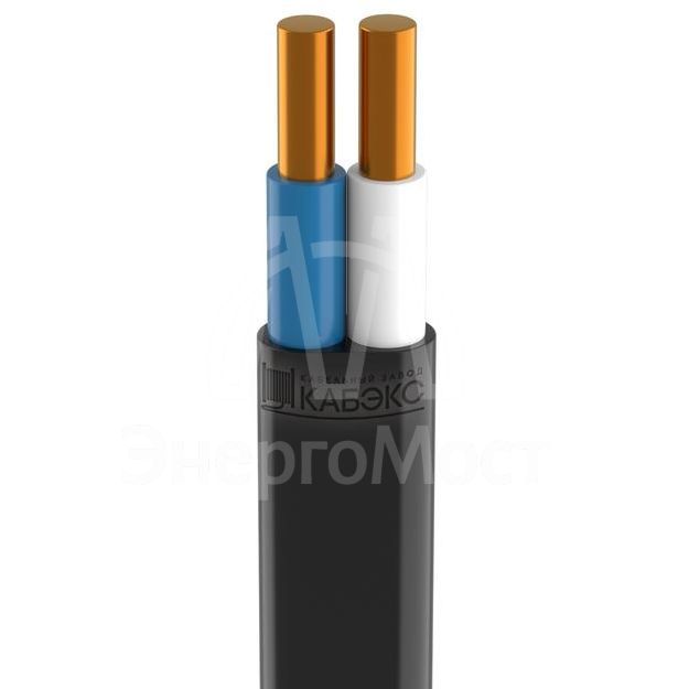 Кабель ВВГ-Пнг(А) 2х2.5 ок (N) 0.66кВ (бухта 100м) (м) Кабэкс ТХМ00136970