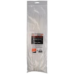 Хомут кабельный PCT 4.8х300-100WH 4.8х300 PA6.6 бел.(уп.100шт) JazzWay 5054035