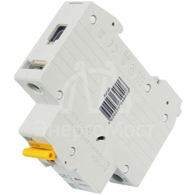 Выключатель автоматический модульный 1п C 25А 6кА ВА47-60M IEK MVA31-1-025-C