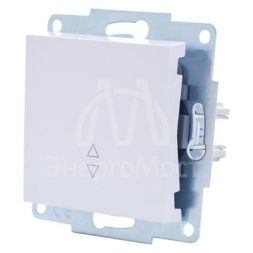 Механизм выключателя проходн. 1-кл. СП VESNA бел. LEZARD 742-0288-105