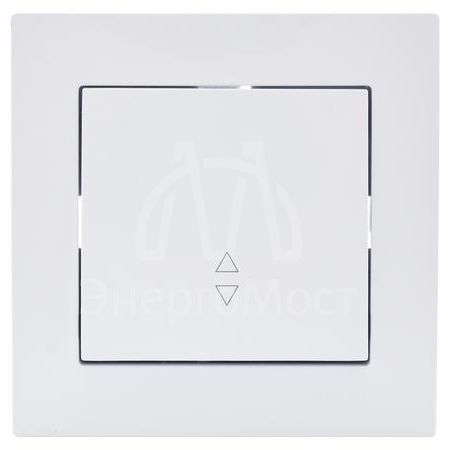 Механизм выключателя проходн. 1-кл. СП VESNA бел. LEZARD 742-0288-105