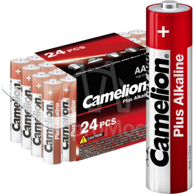 Элемент питания алкалиновый LR LR03 (уп.24шт) Camelion 7615