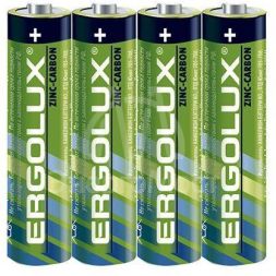 Элемент питания солевой R 03 SR4 R03SR4 1.5В (уп.4шт) Ergolux 12440