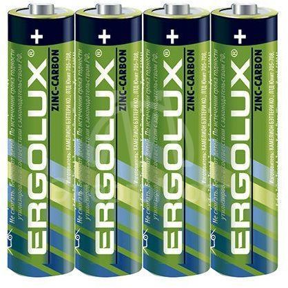 Элемент питания солевой R 03 SR4 R03SR4 1.5В (уп.4шт) Ergolux 12440