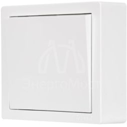 Выключатель 1-клав. LETO бел. LEZARD 752-0200-100