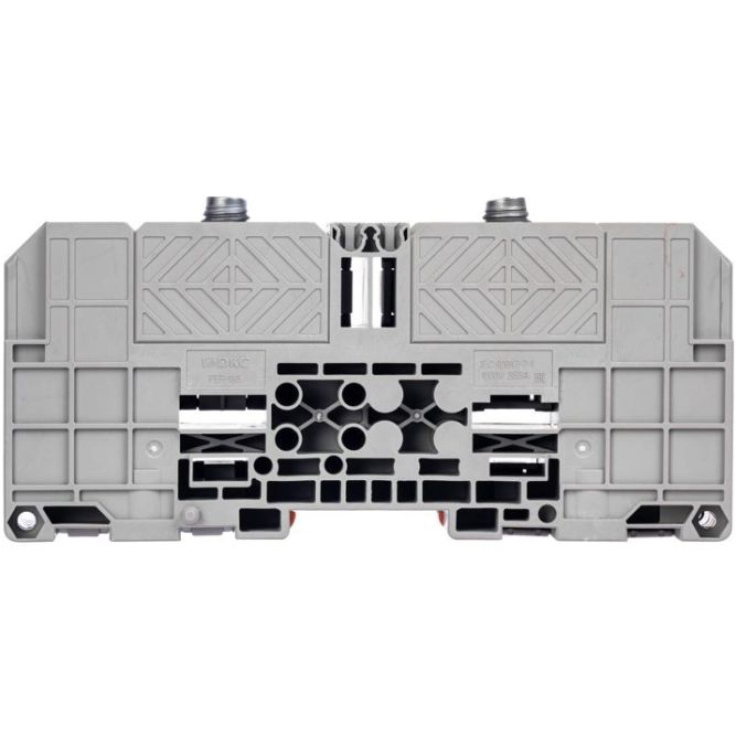 Клемма проходная болтовой зажим 2 точки подключения 185кв.мм сер. DKC FER-185