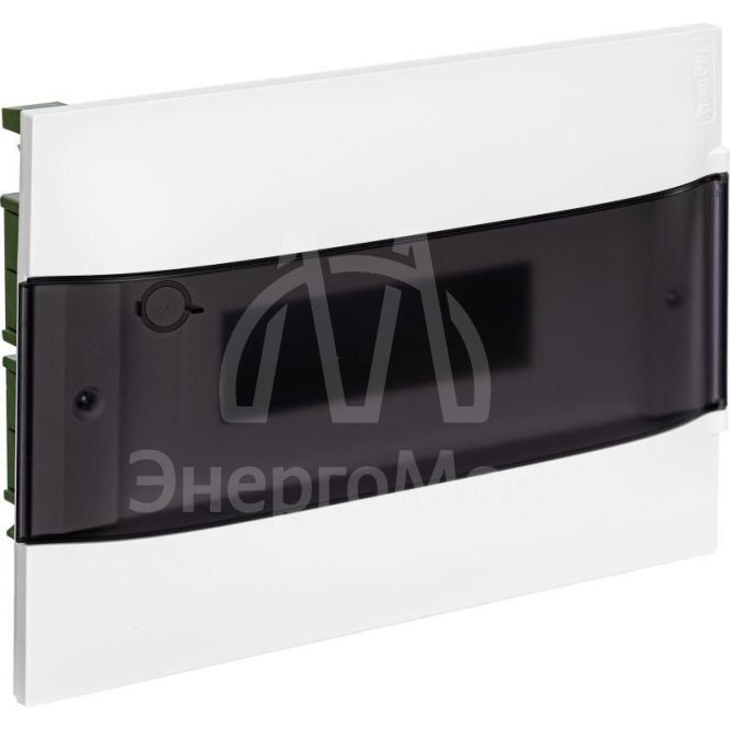 Щиток пластиковый встраиваемый Practibox S (в полые стены) 1х12 дым. дверь Leg 135571