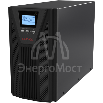 Источник бесперебойного питания Онлайн ИБП 3кВ.А 8х7А.ч Schuko (4) DKC SMALLT3A10S