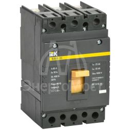 Выключатель автоматический 3п 80А 35кА ВА 88-35 IEK SVA30-3-0080