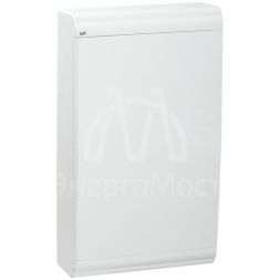 Бокс ЩРН-П-36 мод. навесной пластик IP41 PRIME бел. дверь IEK MKP82-N-36-WD-41-05