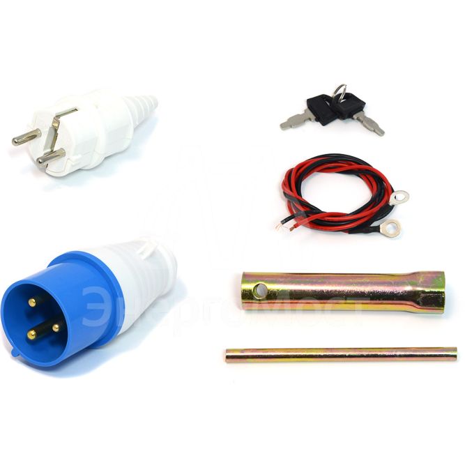 Бензогенератор 7 кВт TSS SGG 7000EA в кожухе МК-1.1