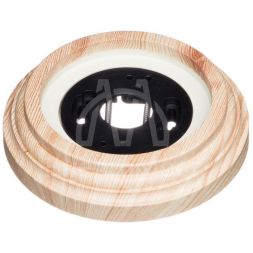 Рамка 1-м Лизетта ретро ABS-пластик карельская сосна Bironi BF1-610-13/PL