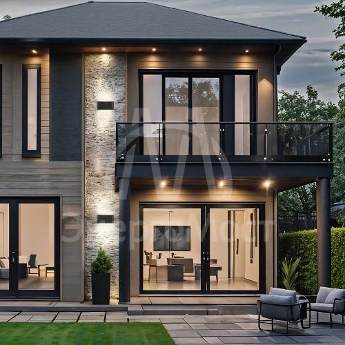 Светильник светодиодный WL41 GR 10Вт 3500К для интерьера/фасадов IP54 сер. Эра Б0054418