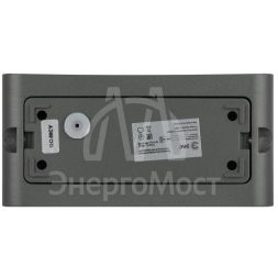 Светильник светодиодный WL41 GR 10Вт 3500К для интерьера/фасадов IP54 сер. Эра Б0054418