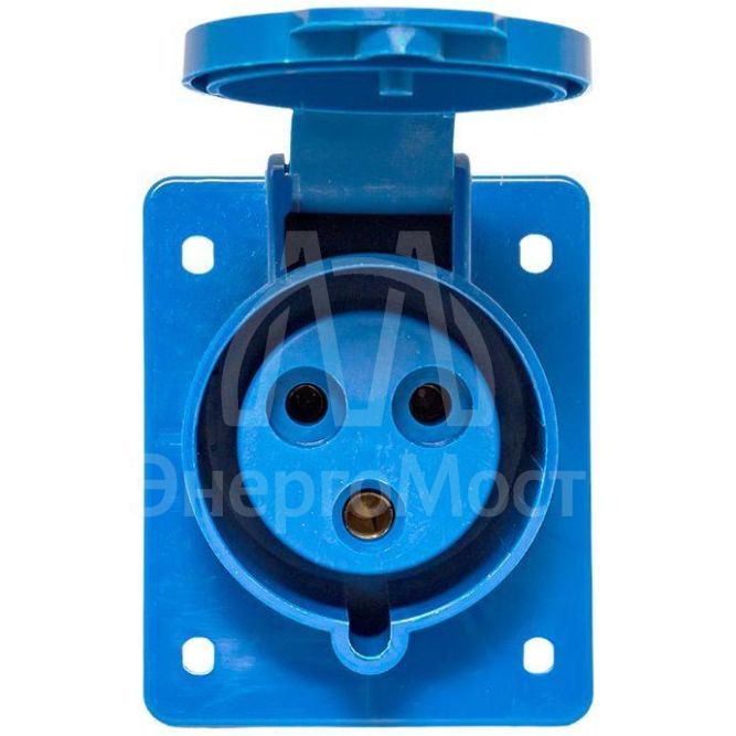 Розетка скрыт. уст. 32А 220В 2P+E IP44 (423) EKF ps-423-32-220