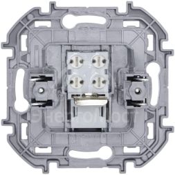Розетка телефонная Inspiria RJ11 механизм бел. Leg 673820