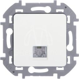 Розетка телефонная Inspiria RJ11 механизм бел. Leg 673820