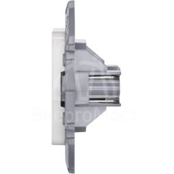 Розетка телефонная Inspiria RJ11 механизм бел. Leg 673820