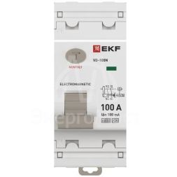 Выключатель дифференциального тока 2п 100А 100мА тип A 6кА ВД-100N электромех. PROxima EKF E1026MA100100