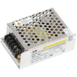 Драйвер LED ИПСН-PRO 5050 25Вт 12В блок-клеммы IP20 IEK LSP1-025-12-20-33-PRO