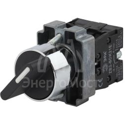 Переключатель LAY5-BD33 3 полож. I-0-II стандарт ручка BSW60-BD-3-K02E ЭРА Б0045685