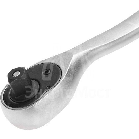 Ключ-трещотка для торцовых головок 1/2 СrV 72 зубца Kranz KR-12-8401