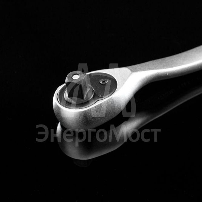 Ключ-трещотка для торцовых головок 1/2 СrV 72 зубца Kranz KR-12-8401