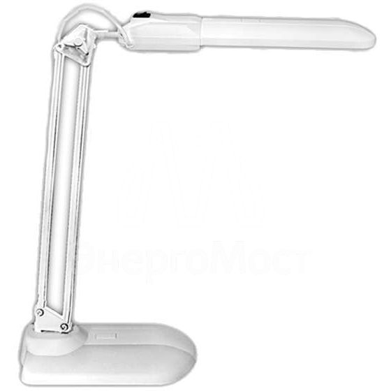 Светильник Дельта У настол. на подставке с ЭПРА 11Вт с лампой КЛЛ 2G7 бел. Трансвит 139