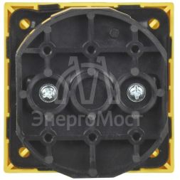 Переключатель кулачковый 16А (сх. 91) закрытая рукоятка авар. IEK MI-CS12-016-091