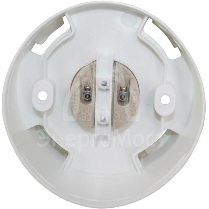 Светильник НББ 64-60-080 &amp;quot;Гранат&amp;quot; d150 1х60Вт E27 IP20 прозр./корпус наклонный бел. Элетех 1005100179