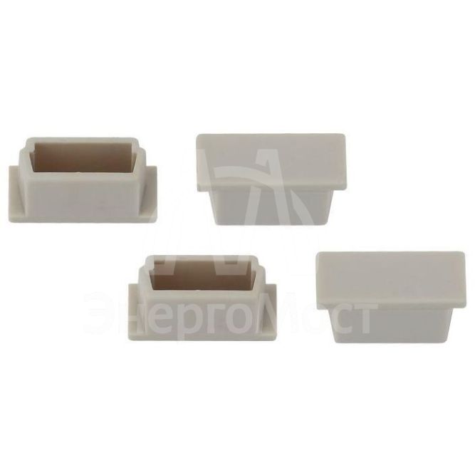 Набор заглушек 1506-3A для профиля CAB262 4 глух. (500/15000) Эра Б0039438