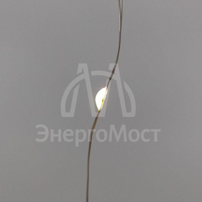 Гирлянда &amp;quot;Светодиодный дождь&amp;quot; из росы 3х2м USB+пульт управления с крючками для крепления теплый бел. Neon-Night 315-876