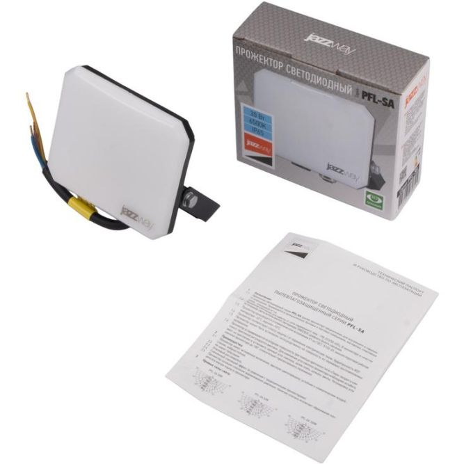 Прожектор светодиодный PFL-SA 30Вт OPAL 6500К IP65 СДО Pro JazzWay 5070325