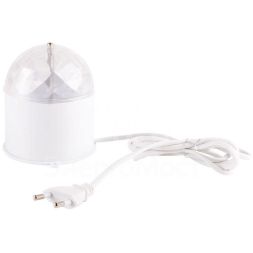 Лампа светодиодная &amp;quot;Диско&amp;quot; 3LED RGB 6Вт шар 220В многоцв. IP20 Neon-Night 601-252