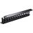 Органайзер кабельный 19дюйм 1U с крышкой TOKOV ELECTRIC TKE-CM-1U-PC