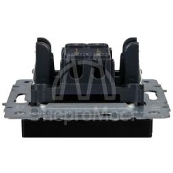 Выключатель 1-кл. СП BRITE ВС10-1-0-БрЧ 10А черн. IEK BR-V10-0-10-K02