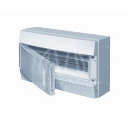 Бокс настенный Mistral41 18М непрозр. дверь (с клемм.) ABB 1SPE007717F9976